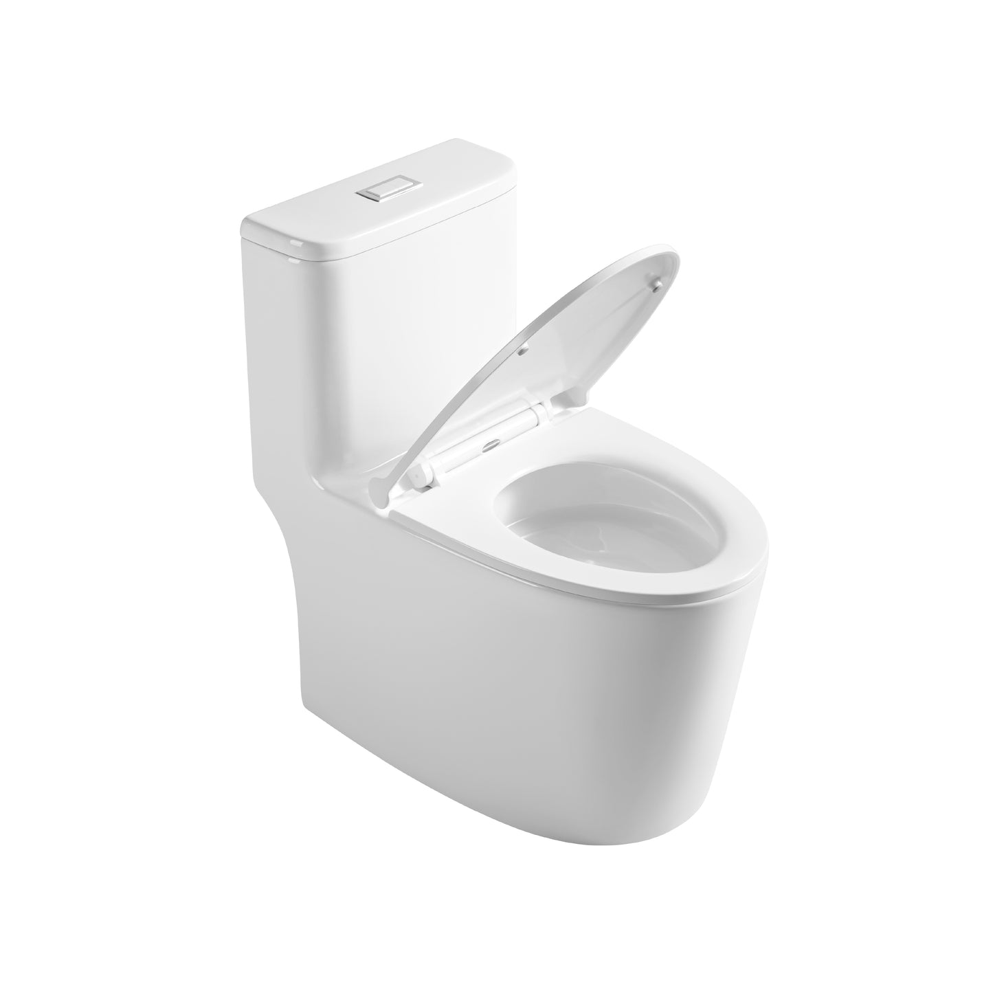 INODORO ONE PIECE VNC + TAPA ASIENTO Y ACC. MINIMALISTA BLANCO (690X400X710) - FRATELLI PREMIUM