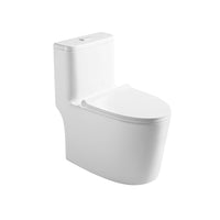 INODORO ONE PIECE VNC + TAPA ASIENTO Y ACC. MINIMALISTA BLANCO (690X400X710) - FRATELLI PREMIUM