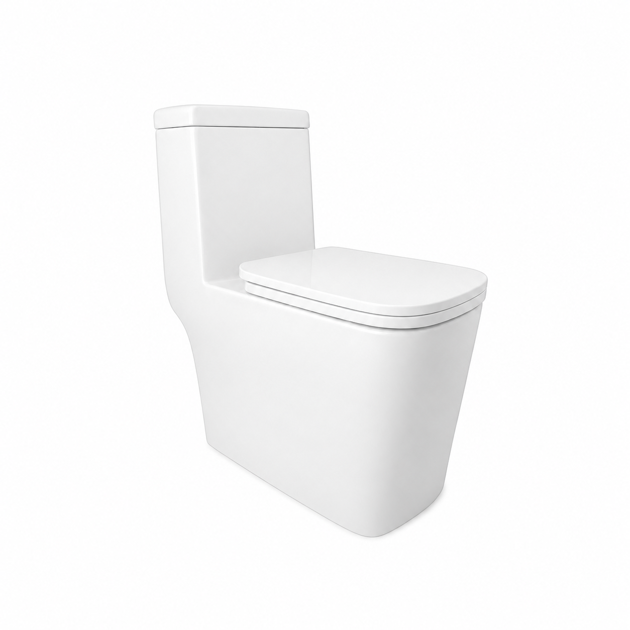 INODORO ONE PIECE MKS + TAPA ASIENTO UF Y ACCES.BLANCO  (695X365X775) - FRATELLI PREMIUM