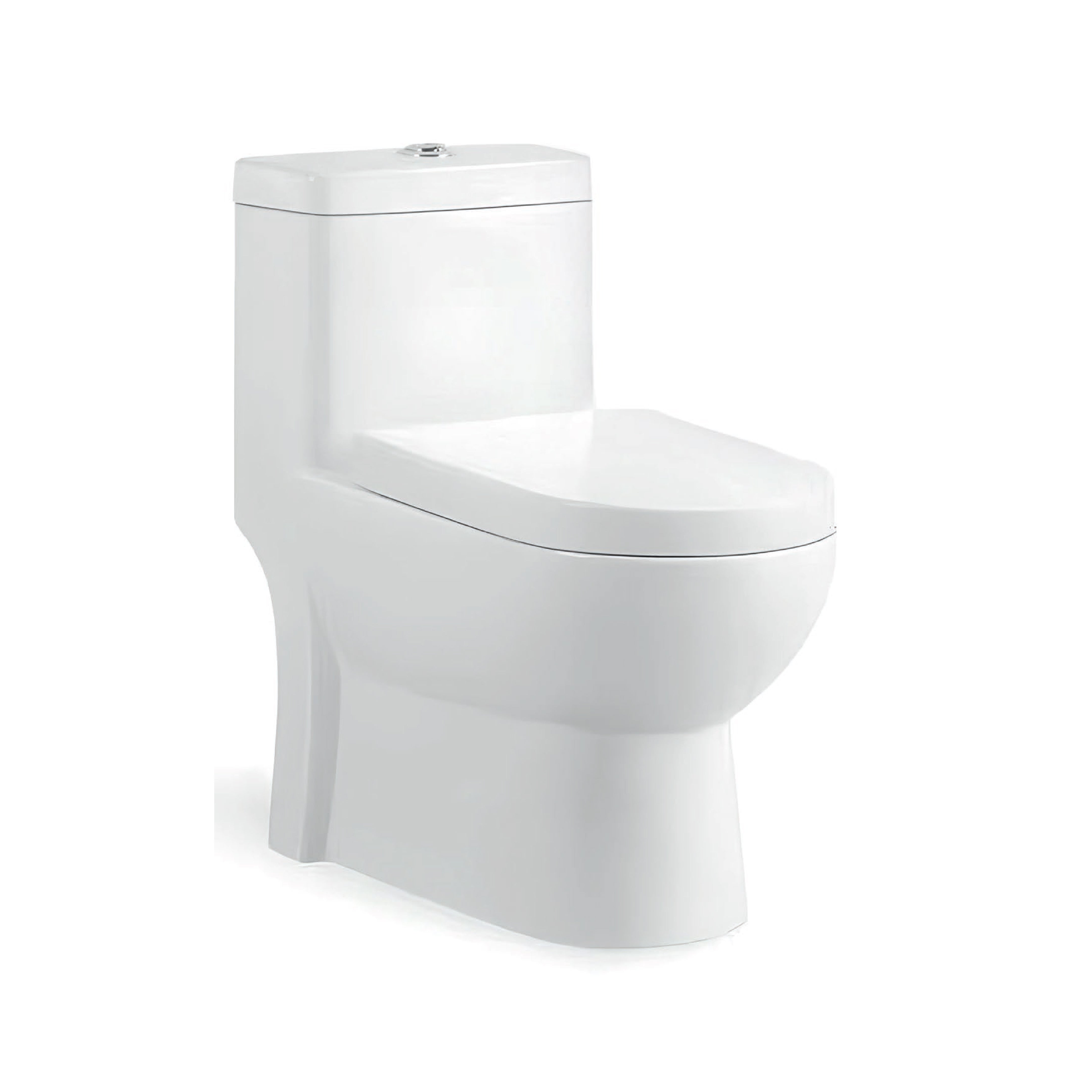 INODORO ONE PIECE PARIS EVO + TAPA ASIENTO Y ACCES. BLANCO (680X370X740) - FRATELLI PREMIUM