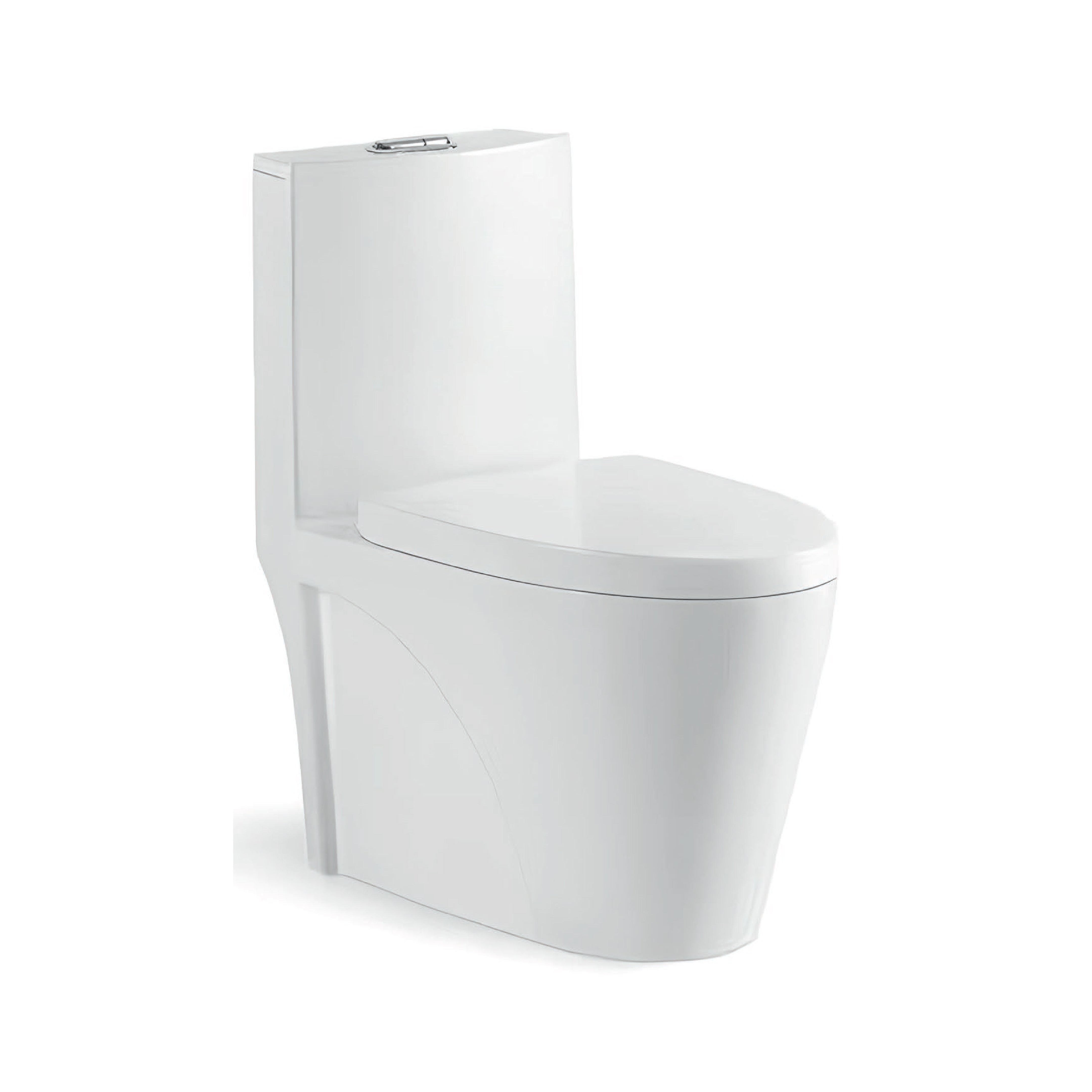 INODORO ONE PIECE LDS EVO + TAPA ASIENTO Y ACCES. BLANCO  (680X360X760) - FRATELLI PREMIUM