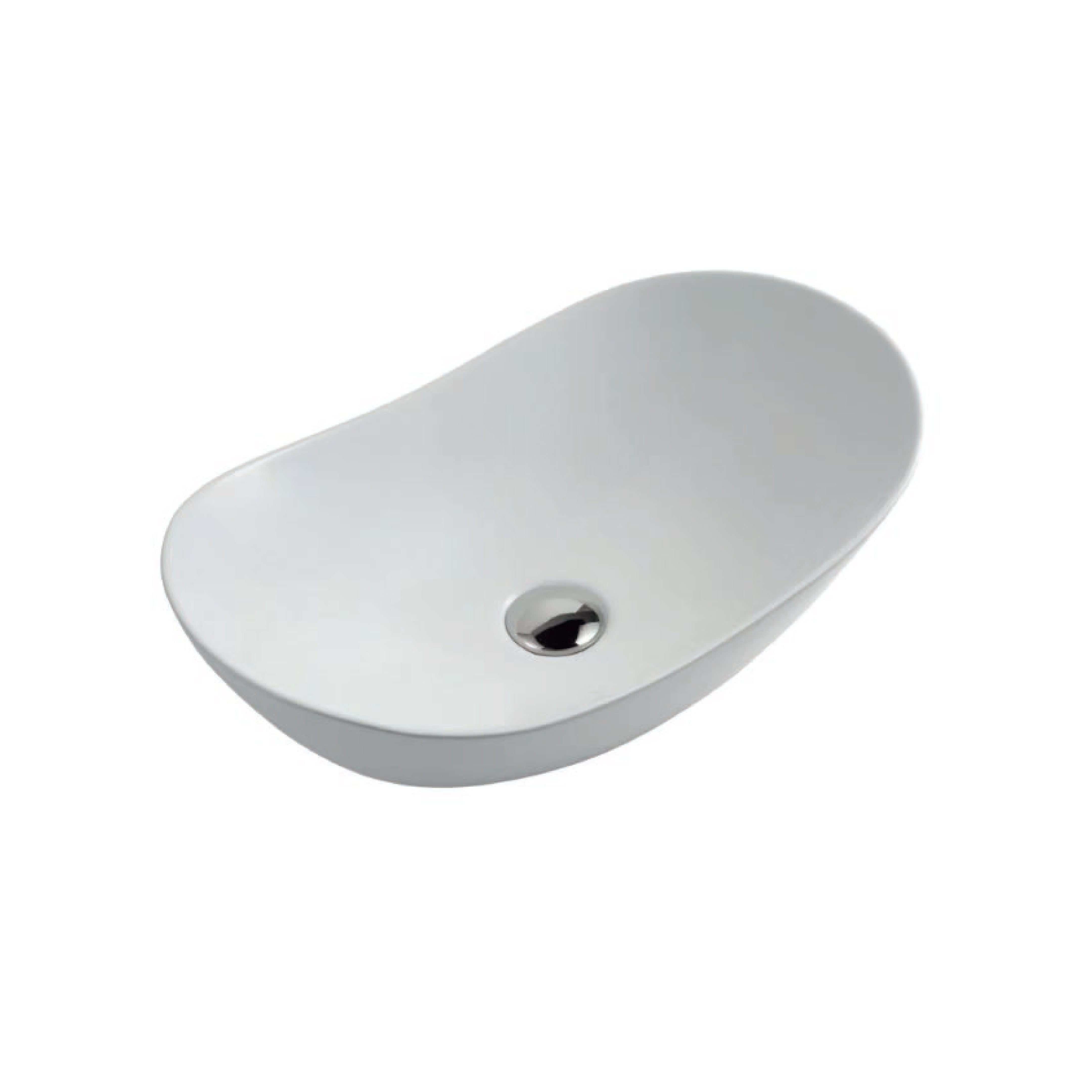 BOWL LOZA MARGARITA U1 MOD. OVALADO BLANCO 42.5X26.5X14 - FRATELLI PREMIUM
