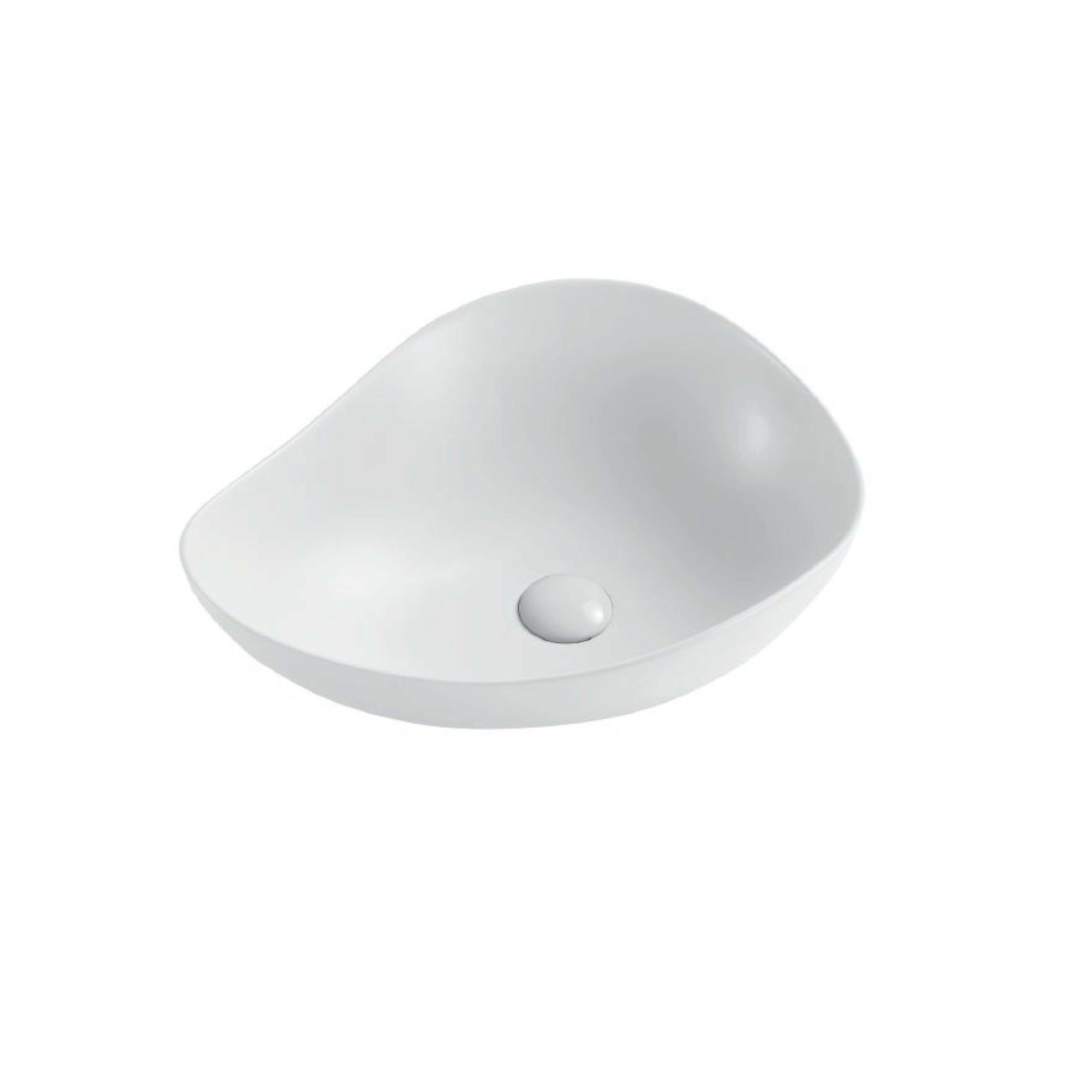 BOWL LOZA MARGARITA U2 MOD. TRIOVALADO BLANCO 51X40X18.5 - FRATELLI PREMIUM