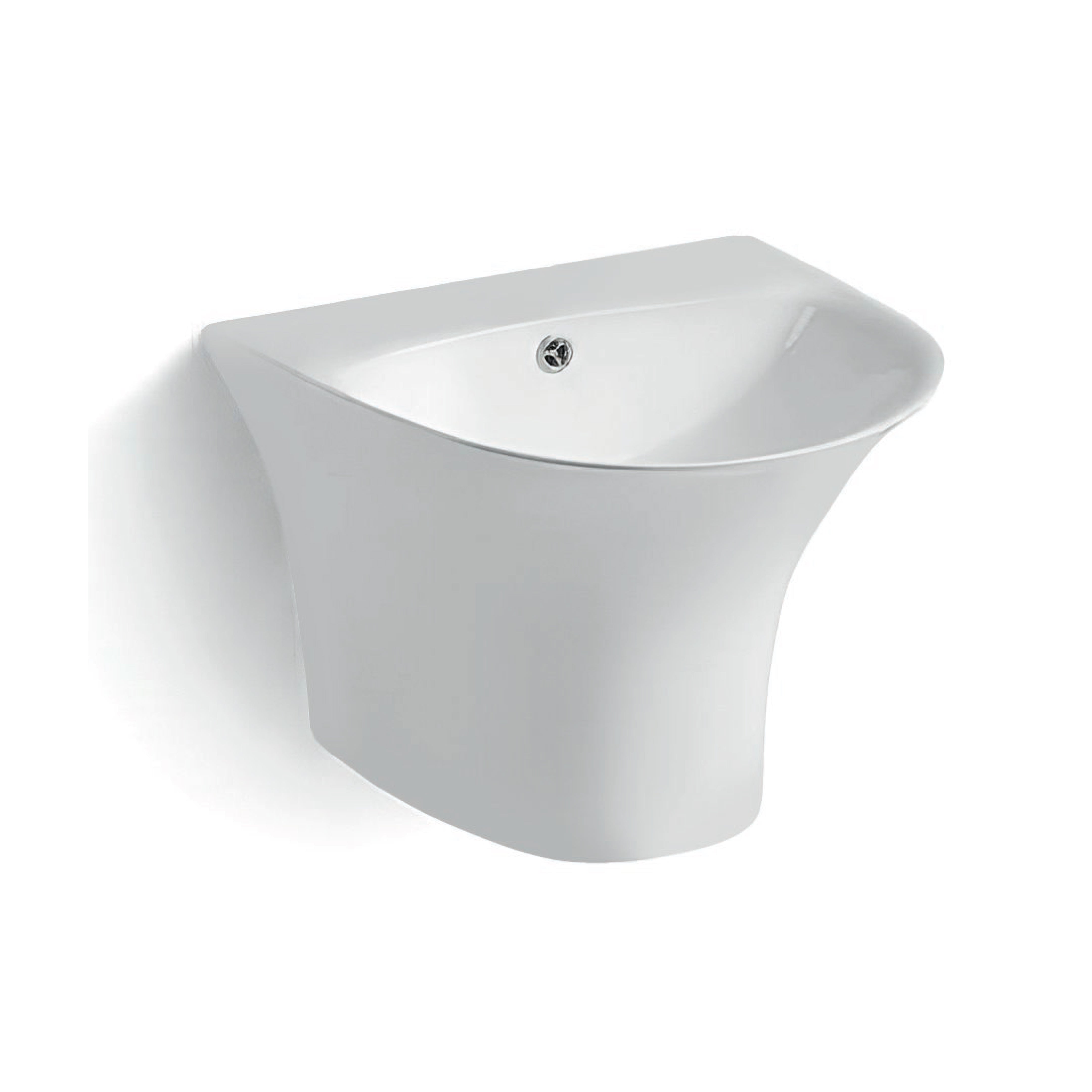 LAVAMANO FLOTANTE MINIMALISTA CAMELIA BLANCO (48X46.5X37) - FRATELLI PREMIUM