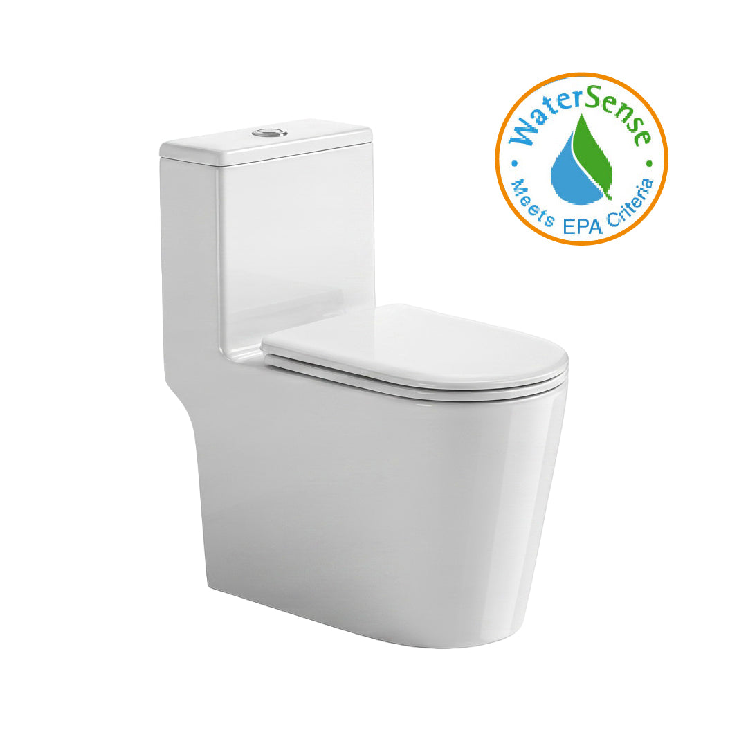 INODORO ONE PIECE TITN W + TAPA ASIENTO Y ACCES. BLANCO  (650X365X750) - FRATELLI PREMIUM