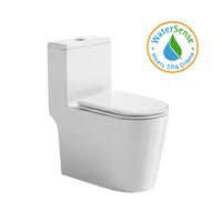 INODORO ONE PIECE TITN WATERSENSE + TAPA ASIENTO Y ACCES. BLANCO  (650X365X750) - FRATELLI PREMIUM
