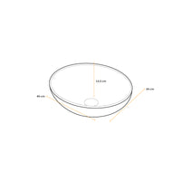 Bowl Loza (Xs-0073) Mod. Ovalado Blanco 400.340.145 Fratelli