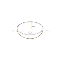 Bowl Loza (Xs-0303) Mod. Circular Blanco 320.320.130 Fratelli