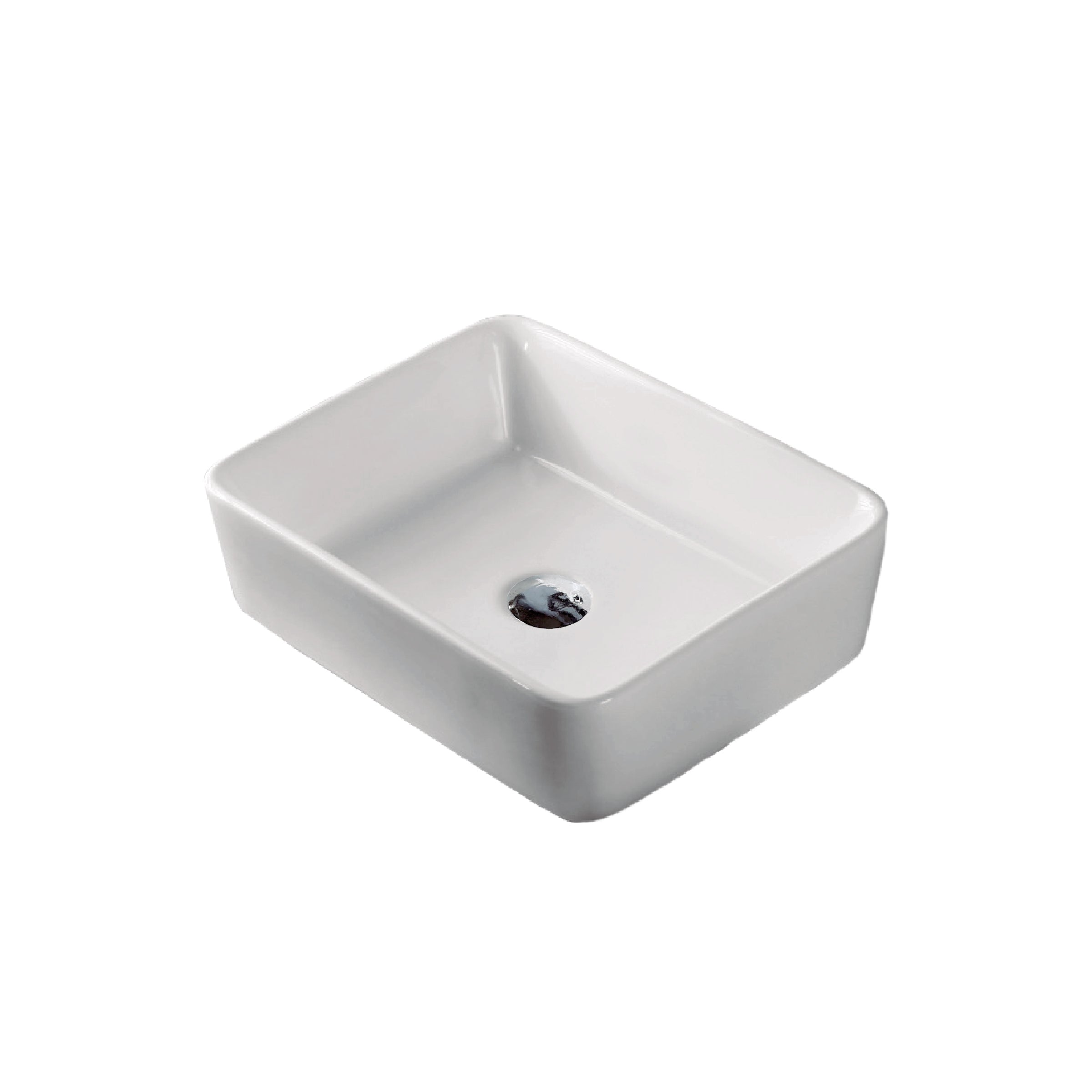 Bowl Loza (527) Mod.Rectangular Blanco 48X37X13 Fratelli
