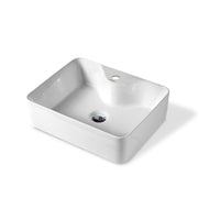 Cuenco Loza (526) Mod.Rectángulo Blanco 48X37X13 Fratelli