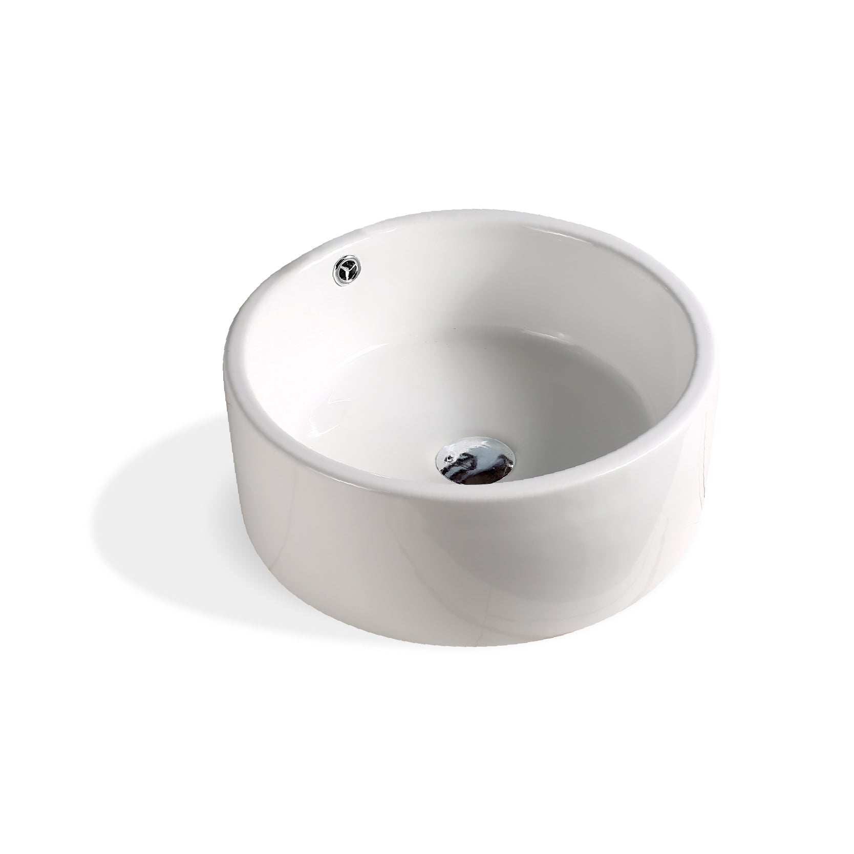 Bowl Loza (P036) Mod. Circular Blanco 41.5X41.5X17 Fratelli