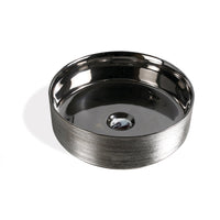 Bowl Loza (223) Mod. Circular Plateado 36.5X36.5X12 Fratelli