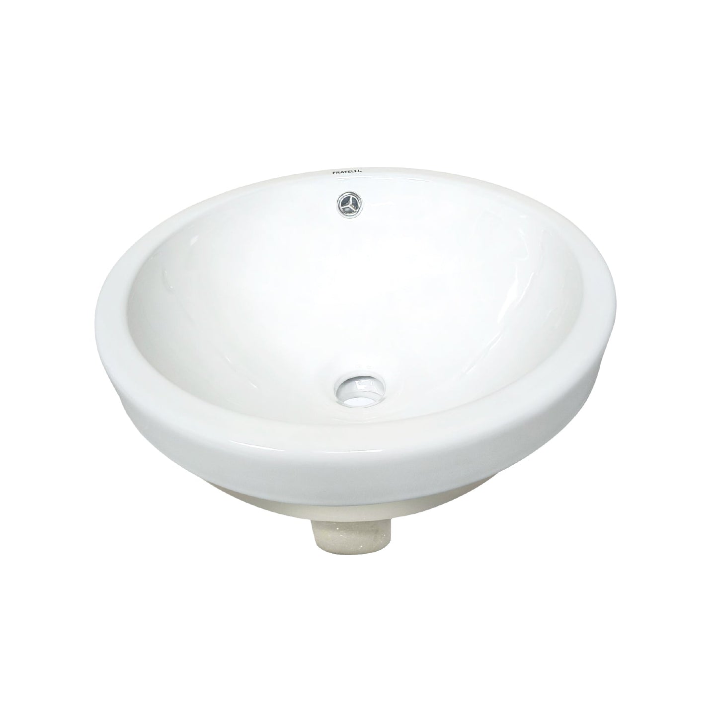 Bowl Loza (330) Mod.Circular Blanco 39X39X19 - Fratelli