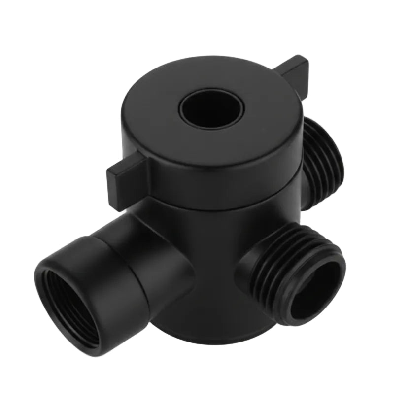 DESVIADOR DE ABS 1/2″ P/DUCHA NEGRO -FRATELLI