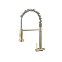 Llave P/Cocina a la Pared GBRA-6 SS 304 -Satin Gold-Fratelli