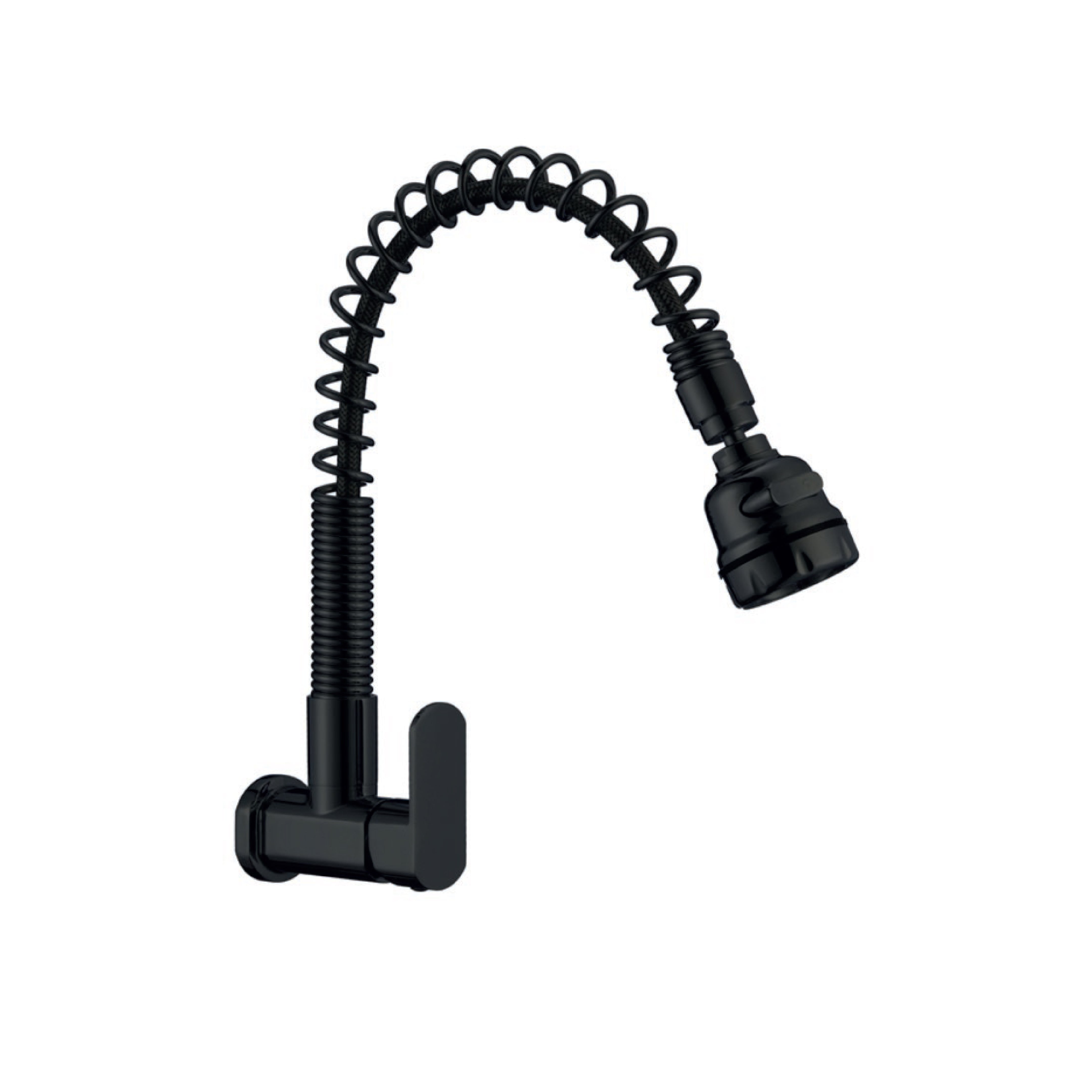 Llave P/ Cocina a la Pared RYL C/2 Funciones - Black - Fratelli