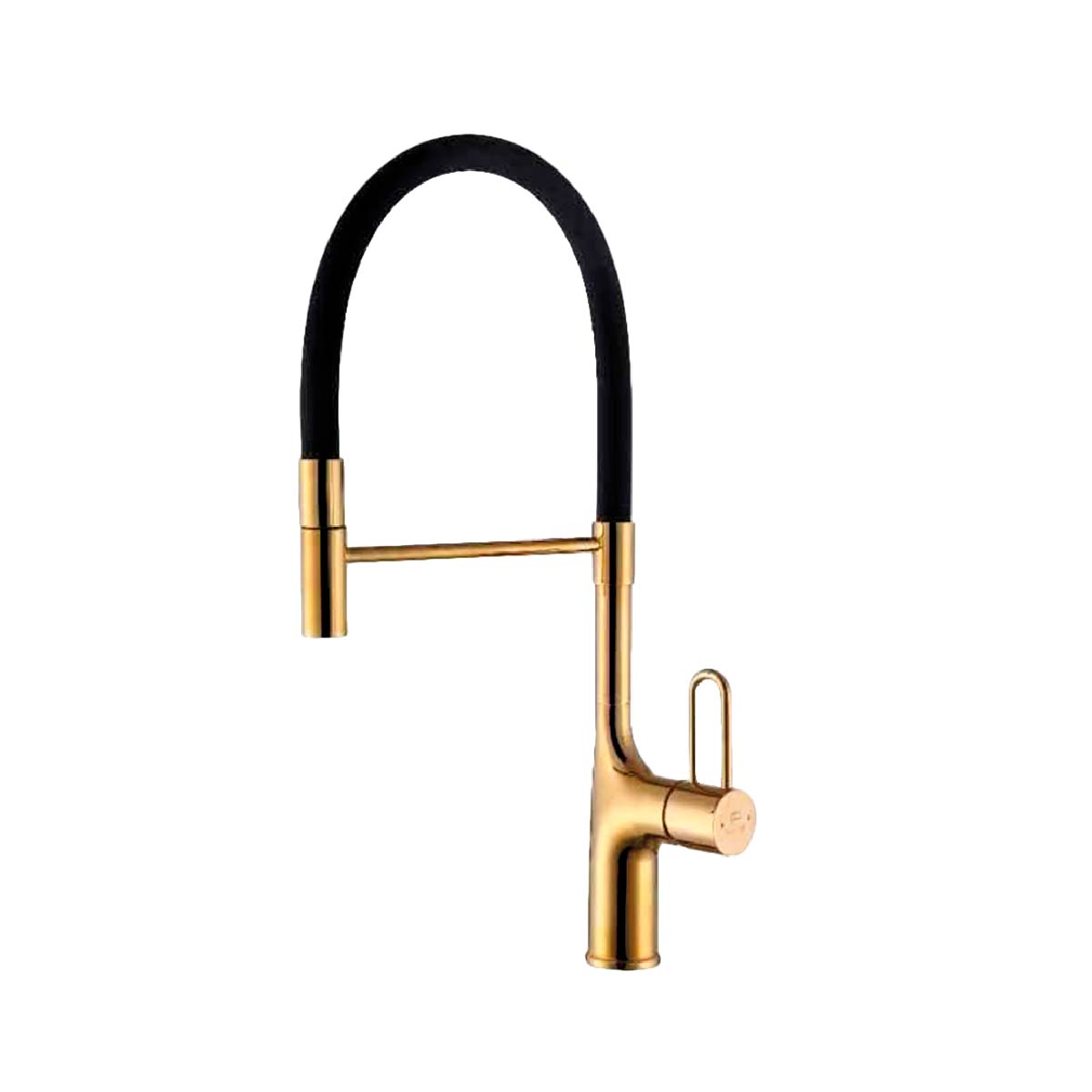 Mezcladora Monoc. P/Cocina Al Mueble Dallas-1 Bronce Gold- Fratelli Premium