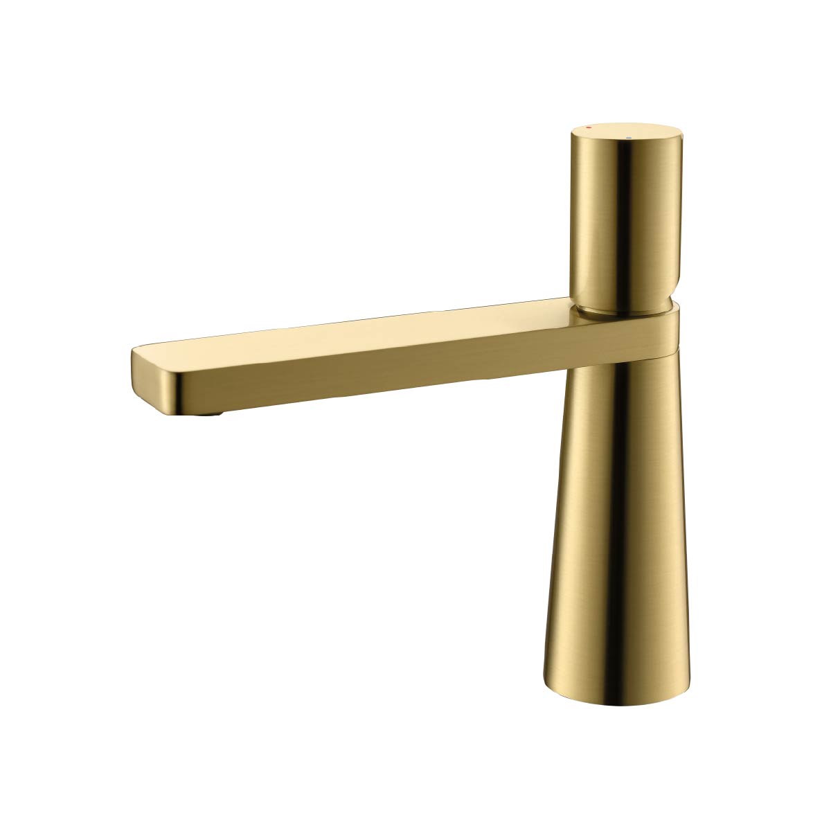 Mezcladora Monoc.P/Lavatorio Al Mueble (Bajo) Gessi -1 Bronce Gold - Fratelli Premium