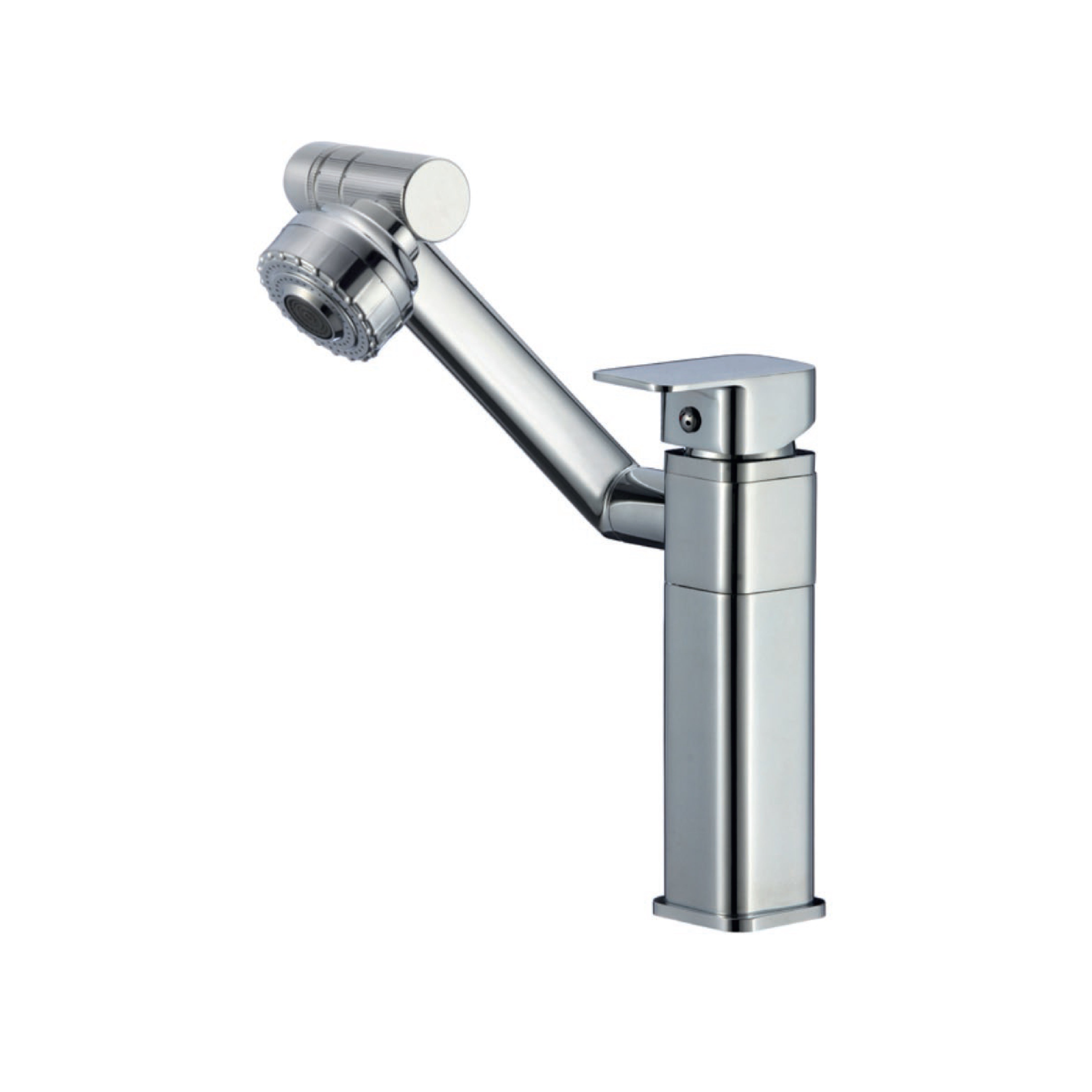 Mezcladora Giratoria P/Bowl AURORA C/2 Funciones - Cromada - Bronce - Fratelli