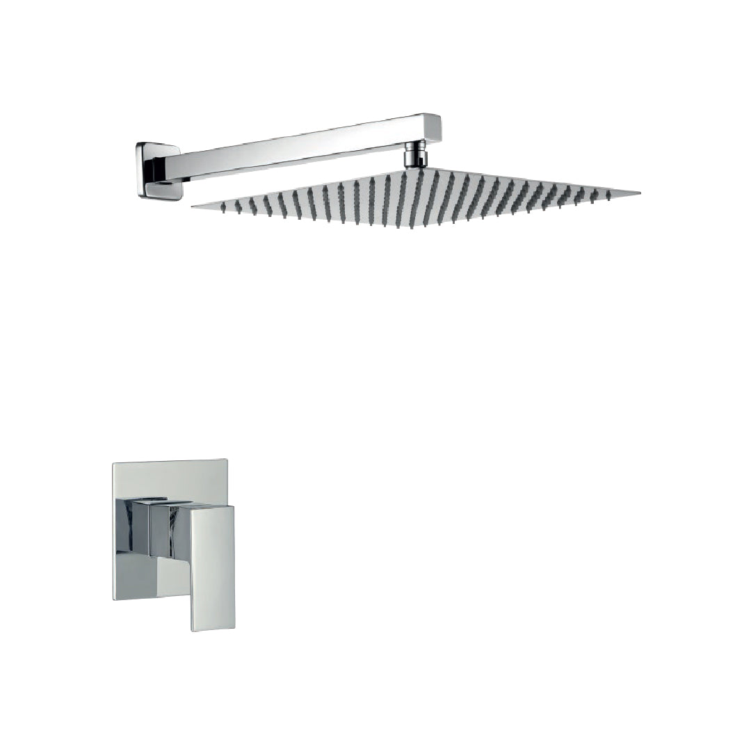 MEZCLADORA MONOC. MINIML.C/CABEZA DE DUCHA FS002 SANDS BRONCE CROMADO -FRATELLI