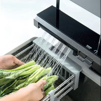 MEZCLADORA MONOC. P/COCINA DTN C/PORTA CELULAR BRONCE GUN GREY -FRATELLI PREMIUM