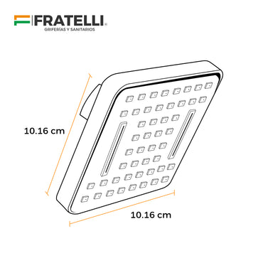 Cabeza D/Ducha Madrid Th-2514C Fratelli