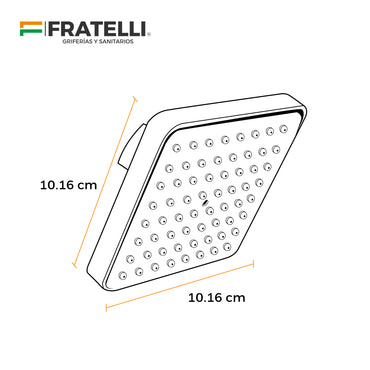 Cabeza D/Ducha Madrid Th-2515C Fratelli