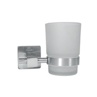 SET P/BAÑO 6PZAS  70300C ACERO MATE 304 BASE CUADRADA - FRATELLI