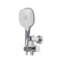 Ducha Telefono Cromada Con 3 Funciones S516 Con Barra Regulable Mang. Reforzada 1.80Mt Ss Fratelli
