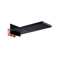 Cabeza De Ducha Minimalista  Frisia-1 Ss 304 Black- Fratelli Premium