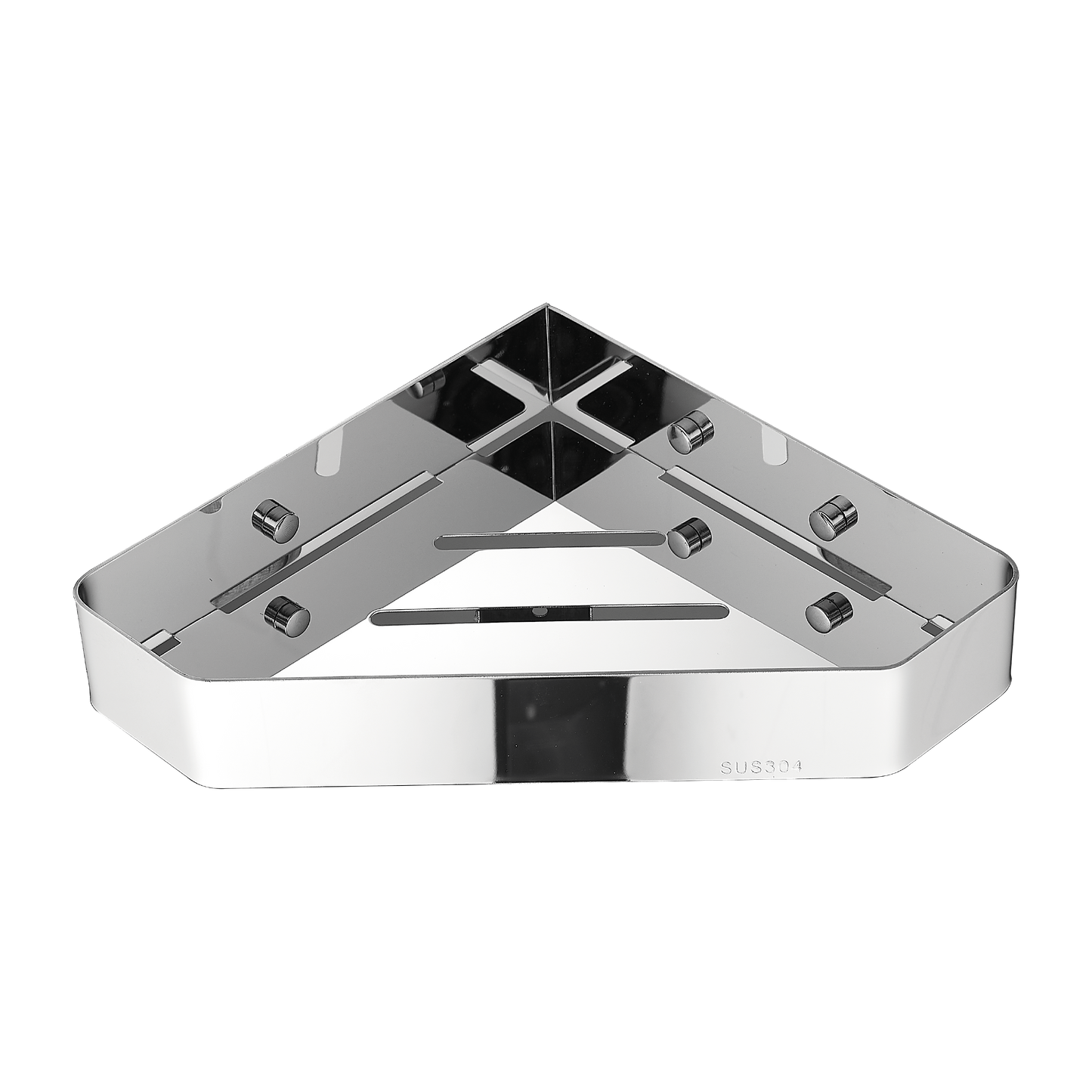 Esquinero Triangular  015 Ss 304 Cromado - Fratelli