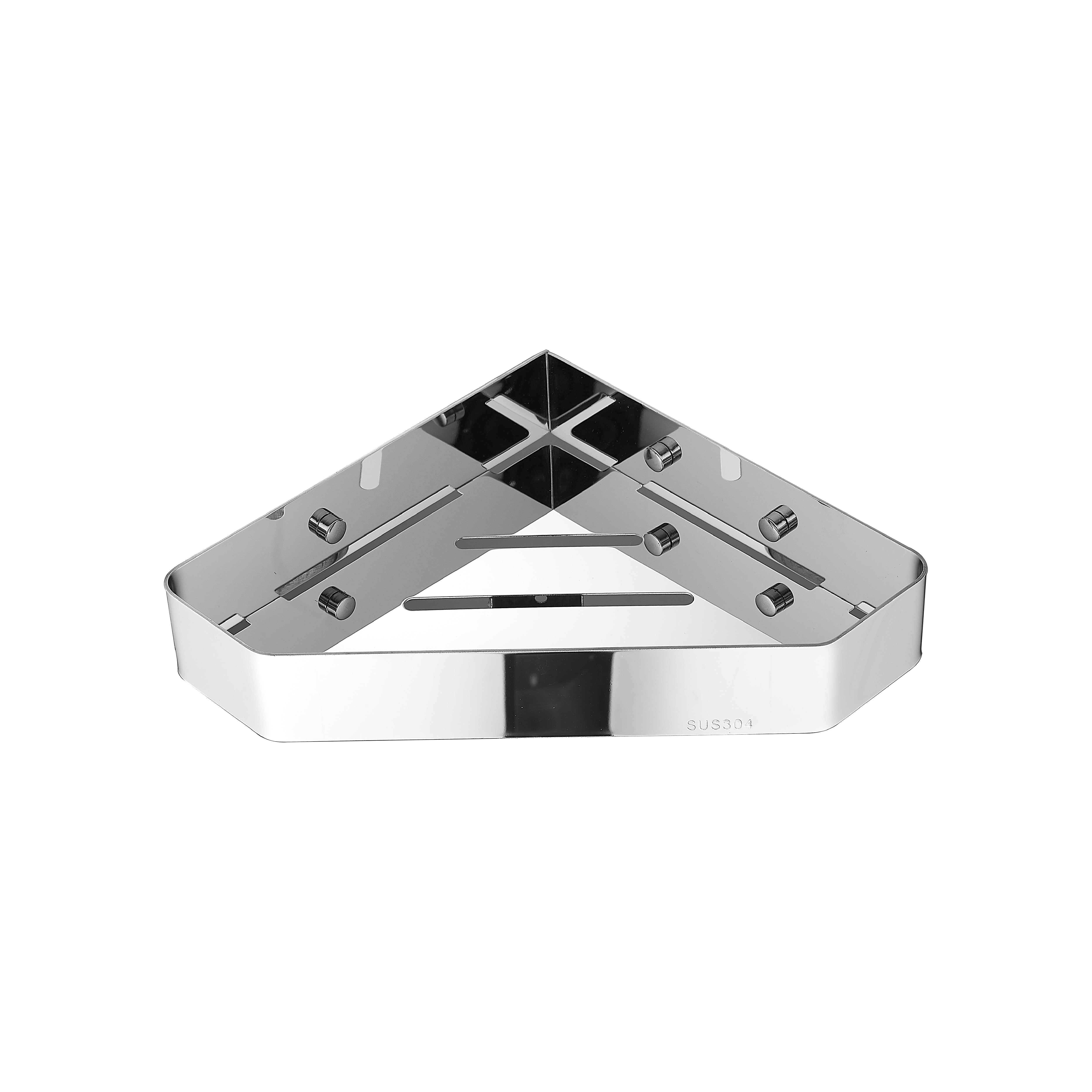 Esquinero Triangular  015 Ss 304 Cromado - Fratelli
