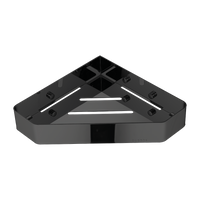 Esquinero Triangular  015 Ss 304 Black - Fratelli