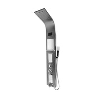 Panel De Ducha Inox Led C/Jabonera Gun Grey Sk-8051 - Fratelli