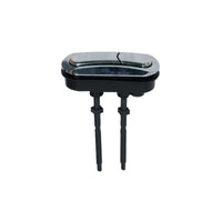 Botón doble pulsador Ovalado para baños Minimalistas - Fratelli