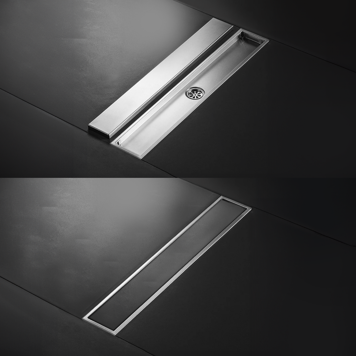 Sumidero Reversible  Satinado -304 Sus 12"- Fratelli
