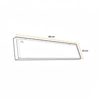 SUMIDERO REVERSIBLE 24" INOX 304 ACABADO ESPEJO -FRATELLI