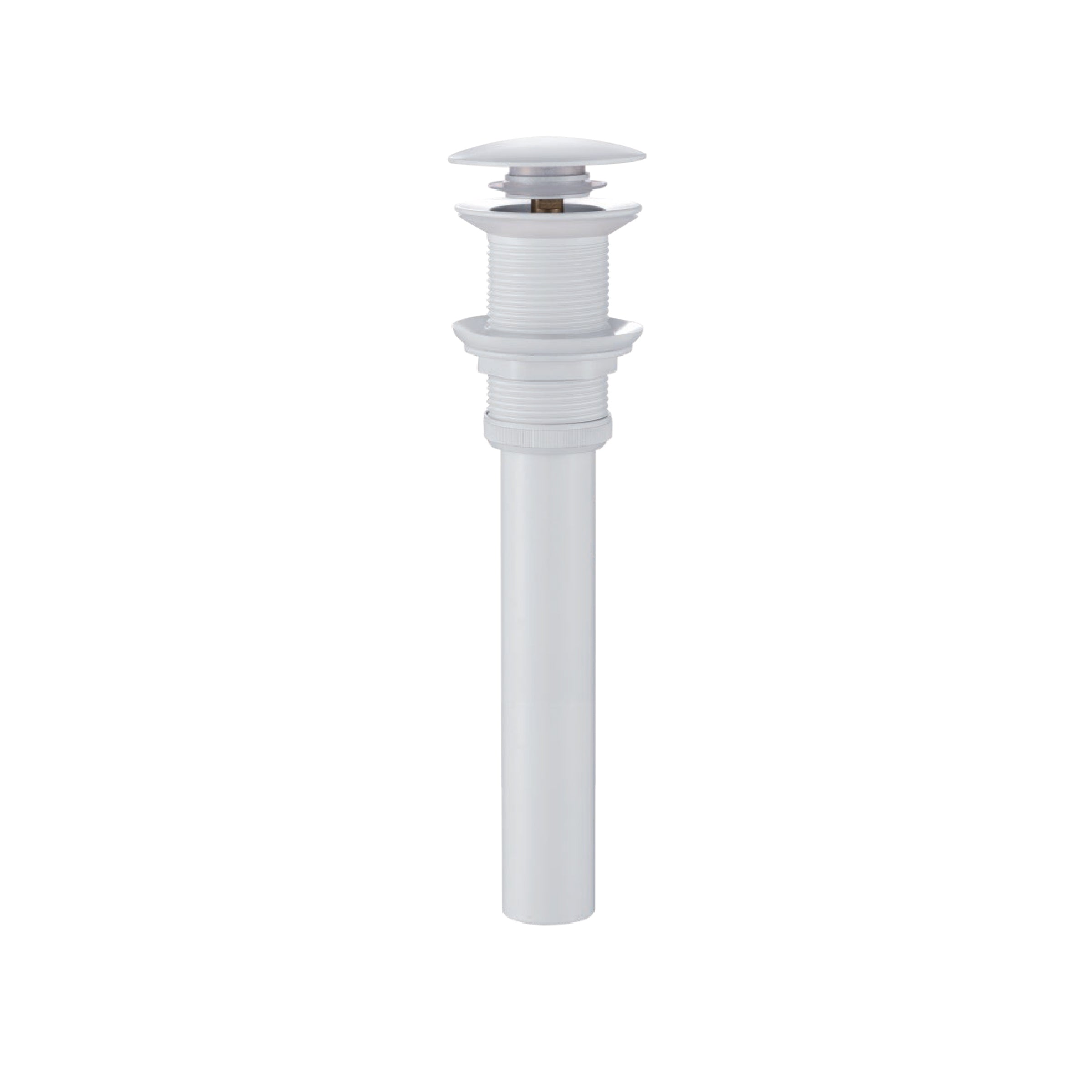 DESAGUE PUSH  GRANDE S/REBOSE P/BOWL BLANCO -FRATELLI PREMIUM