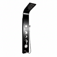 PANEL DE DUCHA INOX SATIN BLACK SK-8004 - FRATELLI