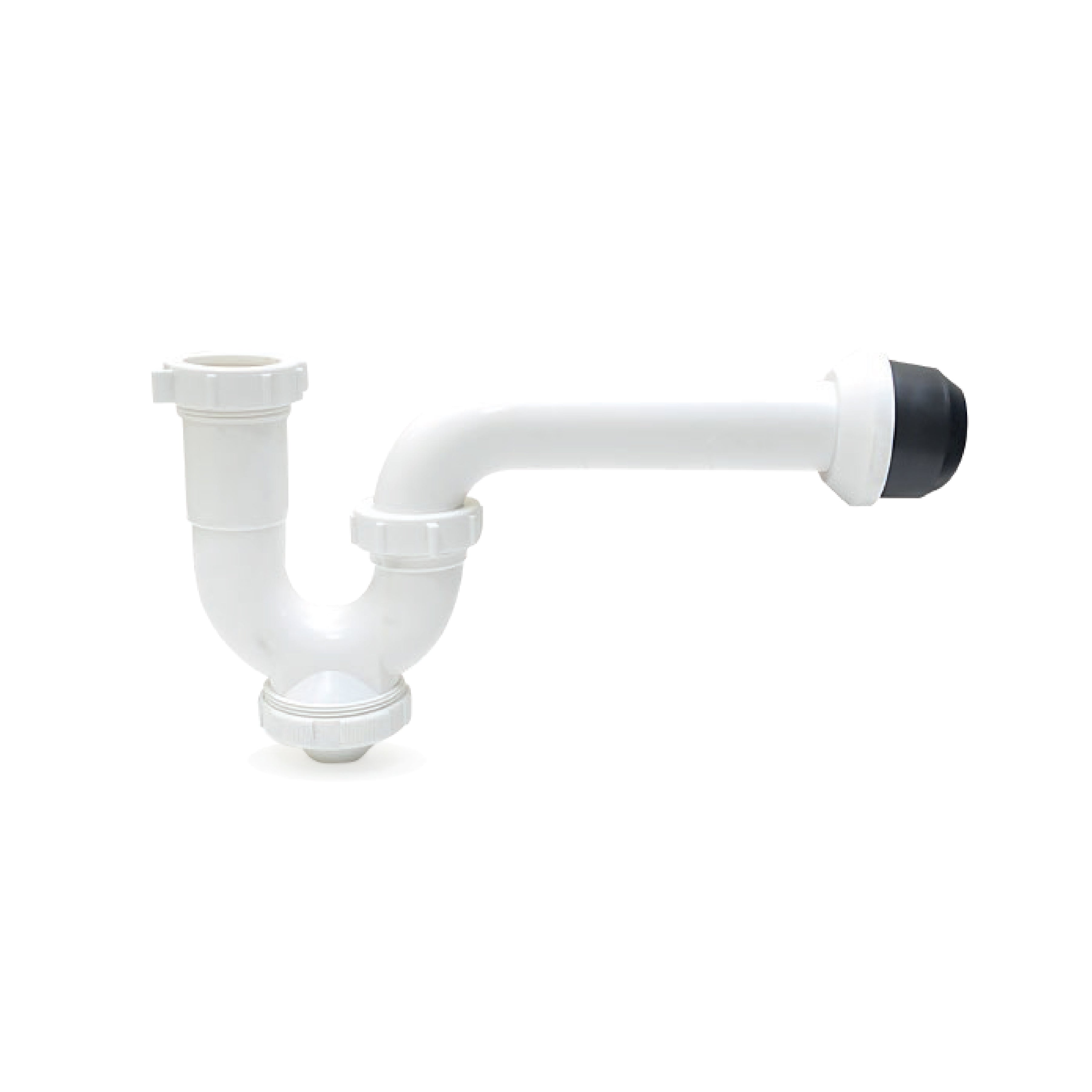 Trampa "P" C/Registro PVC 1 1/4" - 1 1/2" (Caja) - Fratelli