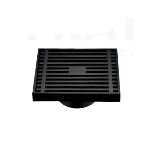 SUMIDERO 4" P/ DUCHA BLACK 304 SUS - FRATELLI