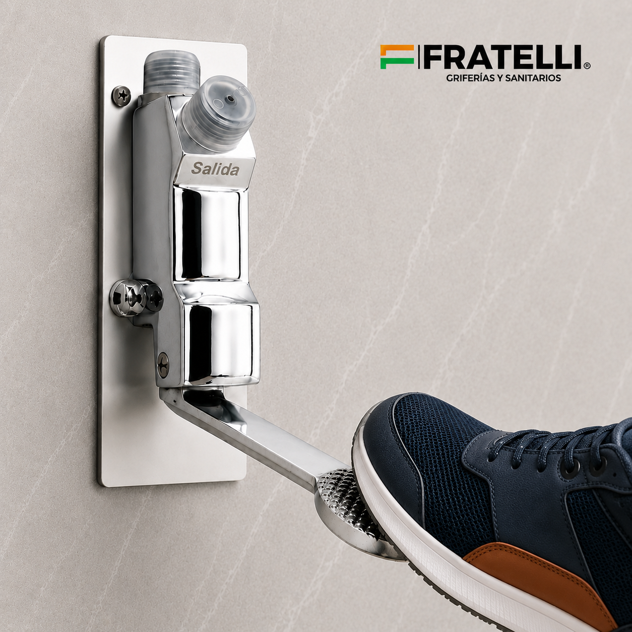 Llave P/Cocina-Mueble C/Pedal (Hospitalaria)-Fratelli