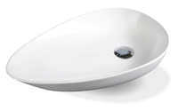 Bowl Loza (206A) Mod.Hoja Blanco 58X35X10.5 Fratelli 2021