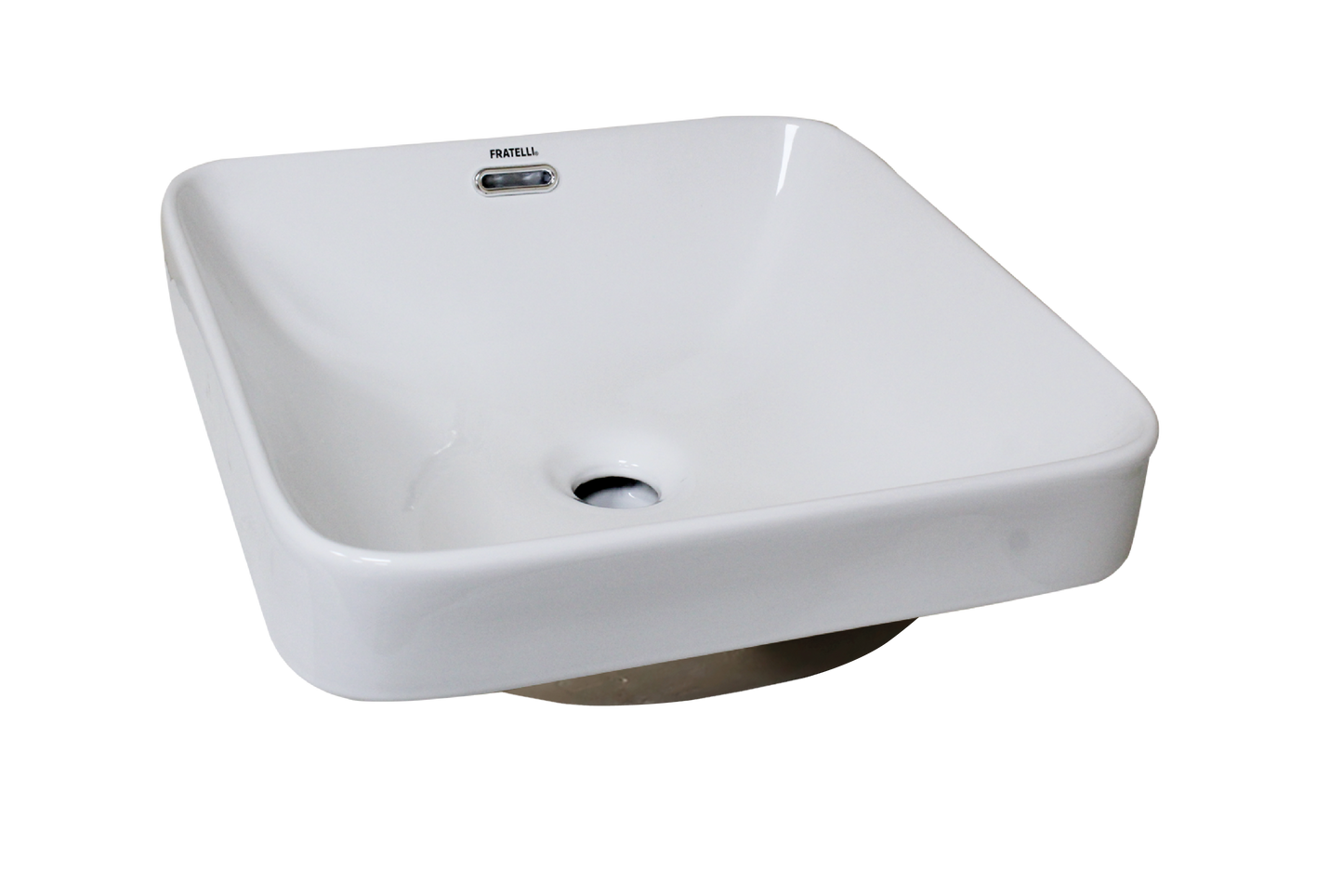 Bowl Loza (326) Mod.Cuadrado Blanco 43X43X16 - Fratelli