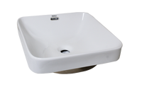 Bowl Loza (326) Mod.Cuadrado Blanco 43X43X16 - Fratelli