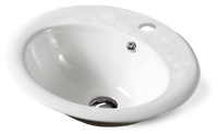 Ovalin P/Sobreponer (4741) Ovalado Blanco 47X41X19.5 -  Fratelli