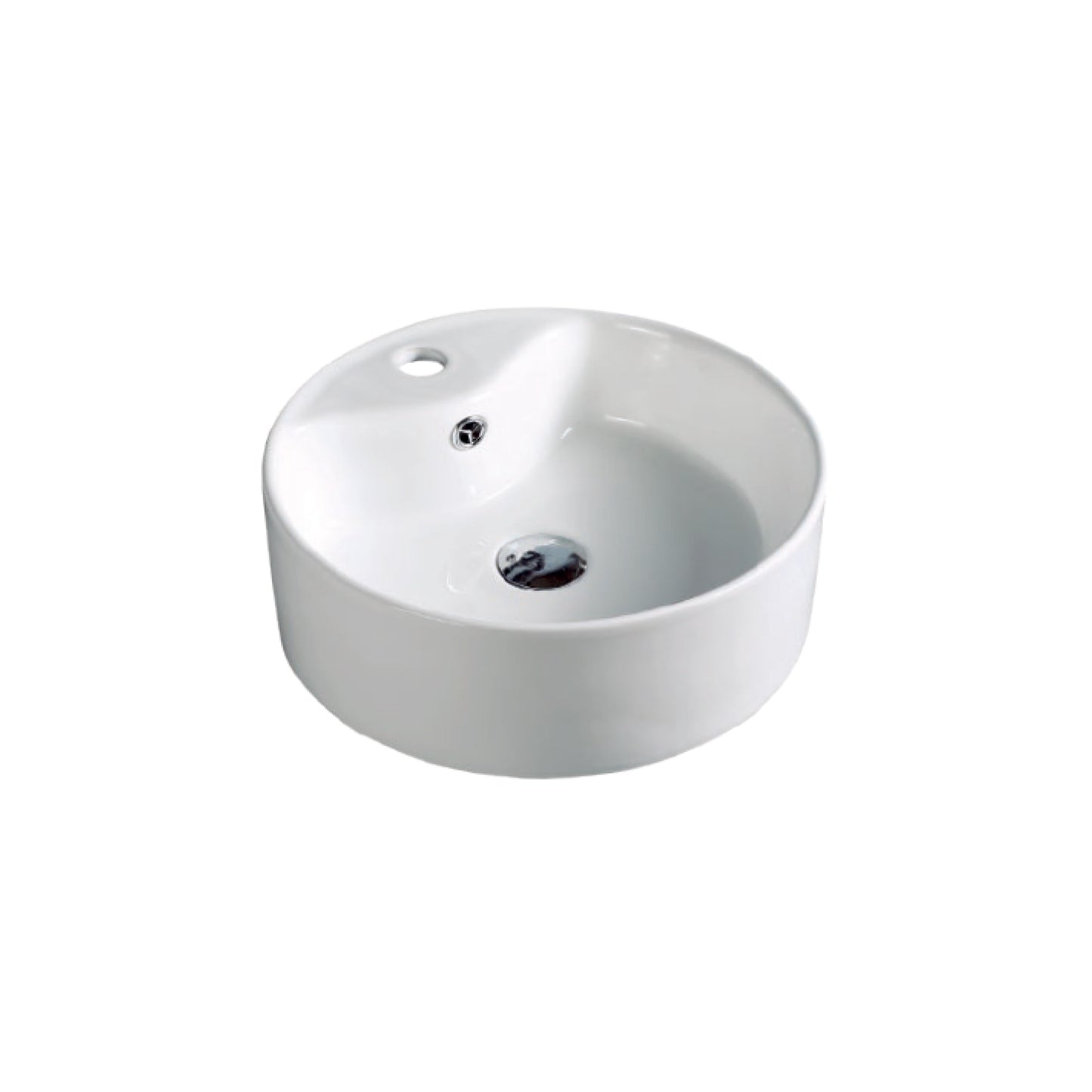 Bowl Loza (515) Mod. Circular Bone 40X40X14 Fratelli