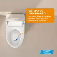 Inodoro inteligente pro Atlas Blanco + Tapa Asiento y Accs 680X400X450 (INCLUYE INSTALACION -LIMA METROPOLITANA) - Fratelli Premium
