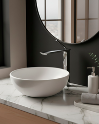 Mezcladora Monoc.P/Bowl (Alto) Bossini-1 Bronce Cromado - Fratelli Premium