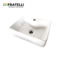 COMBO FRATELLI de Inodoro One Piece Loudres + Lavatorio Bowl Cuadrado 120D